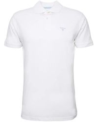 Barbour - Weiße t-shirts und polos - Lyst
