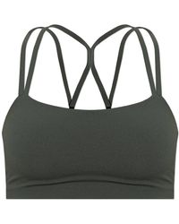 Nike - Fitness ,Groen ,Polyester Zenvy Strappy Sportbeha - Lyst