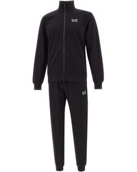 EA7 - Fitness ,Zwart ,Katoen Core Identity Katoenen Trainingspak - Lyst