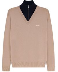 Miu Miu - V-Neck Knitwear - Lyst