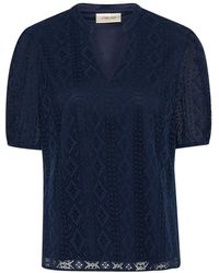 Cream - Blouses - Lyst