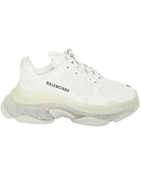 Balenciaga - Triple s sneaker clear sole - blanco - Lyst