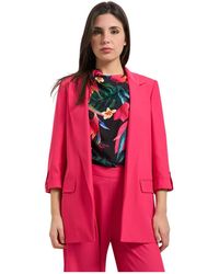 Yes-Zee - 3/4 Mouw Jasje - Lyst