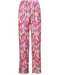 MSGM - Wijde Broeken - - Dames - Lyst