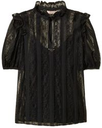 Twinset - Overhemden ,Zwart ,Twin-Set Truien Zwart - Lyst