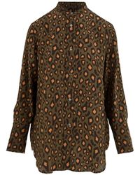 Aspesi - Overhemd Met Patroon Model 5402 - Lyst