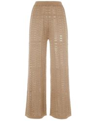 Malo - Wide Trousers - Lyst