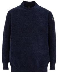 Suns - Truien & Vesten ,Blauw ,Polyester Carlos Ciniglia Knit - Lyst