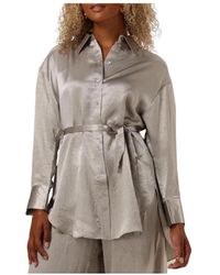 SELECTED - Elegante Ls Hemdbluse - Lyst