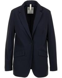 DUNO - Jassen ,Blauw ,1-Button Jasje - Lyst