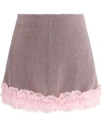 Self-Portrait - Short Skirts - Lyst
