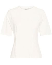 Ichi - Cloud dancer tee & top stil - Lyst