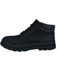 Bugatti - Schoenen ,Zwart ,Lace-Up Boots - Lyst