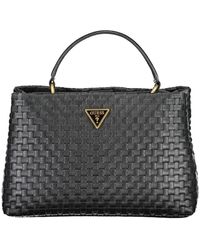Guess - Polyethylen handtasche mit verstellbarem gurt - Lyst
