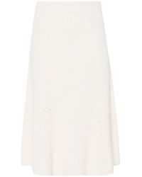 JOSEPH - Rokken ,Wit ,Linnen Witte Linnenmix Casual Rok - Lyst