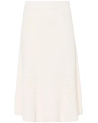 JOSEPH - Rokken ,Wit ,Linnen Witte Linnenmix Casual Rok - Lyst