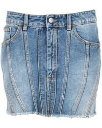Dondup - Denim Skirts - Lyst