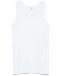 McQueen - Cotton Blend Top - Lyst