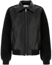 Random Identities - Synthetic Leather Jacket - Lyst