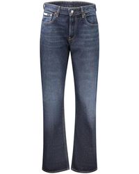 Calvin Klein - Cotton High-Rise Jeans Clothing - Lyst