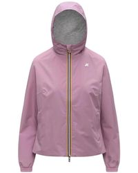 K-Way - Jassen ,Paars ,Katoen Lil 2.0 Stretch Poly Jersey - Lyst