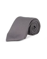 Tom Ford - Accessoires ,Veelkleurig ,Micro-Pattern Tie - Lyst