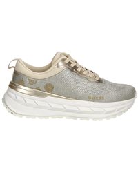 Guess - Schoenen ,Grijs ,Polyester Runit 4G Logo Running Schoenen - Lyst