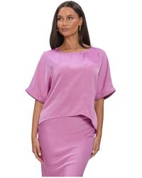 Ydence - Tops ,Roze ,Linnen Tops & T-Shirts Top Paula - Lyst