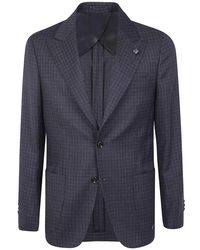 Lardini - Single-Breasted Blazer - Lyst