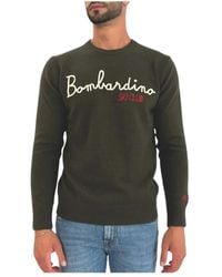 Mc2 Saint Barth - Crewneck Pullover Maglia Rasata Fn. 12 - Lyst