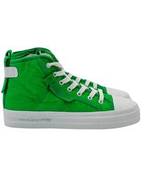 Kennel & Schmenger - Grün-weißer high-top sneaker - Lyst