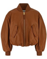 Givenchy - Cropped Cocoon Bomber - Lyst
