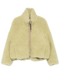 Tela - Faux Fur & Shearling Jas - Lyst