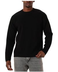 DRYKORN - Truien & Vesten ,Zwart ,Katoen Trui & Vest Levvin 420219 - Lyst