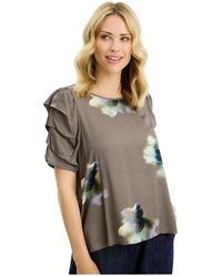 iN FRONT - Overhemden ,Bruin ,Blouses & Shirts - Lyst