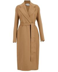 Stella McCartney - Wool Double-Breasted Coat - Lyst