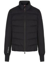Moncler - Grenoble Araripe Mid Layer Jack Zwart - Lyst