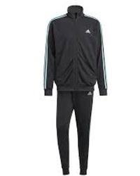adidas - Fitness ,Zwart ,Polyester 3-Stripes Tricot Trainingspak - Lyst