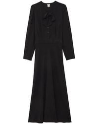 Ines De La Fressange Paris - Ariel schwarzes kleid - Lyst