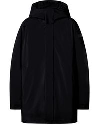 Rrd - Jassen ,Zwart ,Leer Sing Floating Parka Jkt - Lyst