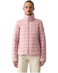 Marc O' Polo - Jassen ,Roze ,Leer Licht Gewatteerd Jack - Lyst
