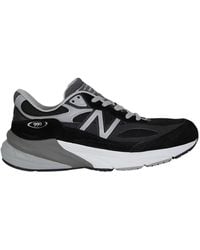 New Balance - Performance-inspirierte schwarze Sneakers - Lyst