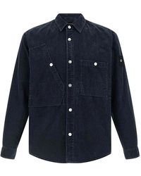 Stone Island - Denim Shirts - Lyst
