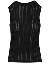 Grifoni - Sleeveless tops - Lyst