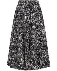 Aspesi - Cotton Poplin Rok - Lyst