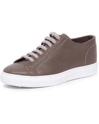 Doucal's - Schoenen ,Bruin ,Leer Italiaanse Hammer Sneakers - Lyst