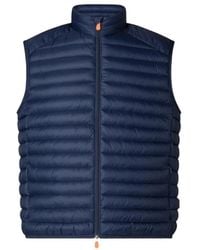 Save The Duck - Quilted Vest Adam - Lyst