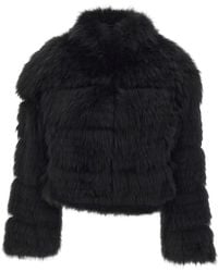 FRAME - Faux Fur & Shearling Jackets - Lyst