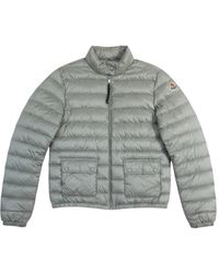 Moncler - Jassen ,Groen ,Nylon Lans Down Jacket - Lyst