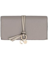 Chloé - Portafoglio in pelle con scomparti per carte - Lyst